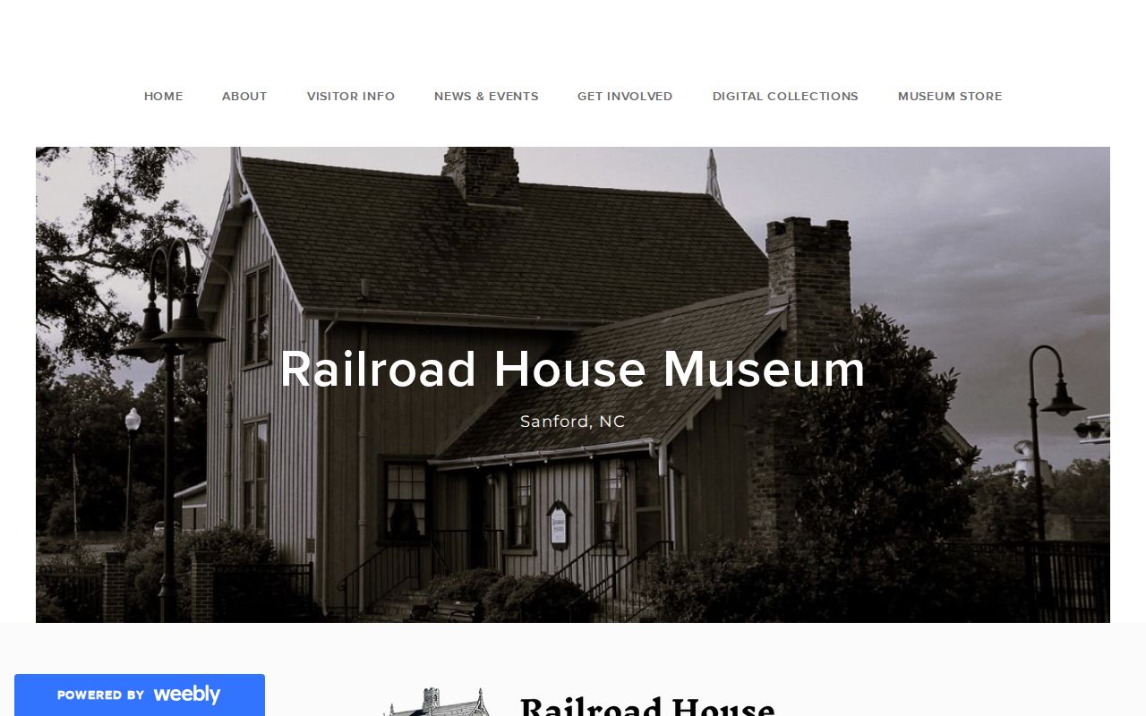 Sanford previous residents house-history research at Railroad House Historical Association